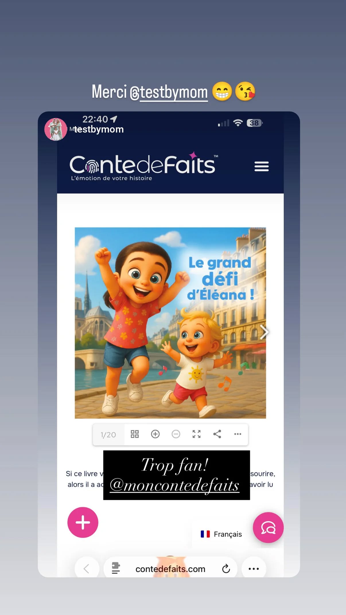 Photo client Conte de Faits